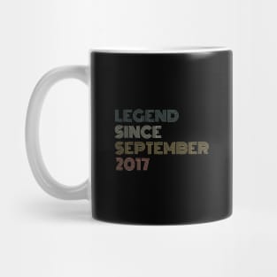 Legend Since September 2017 Mug